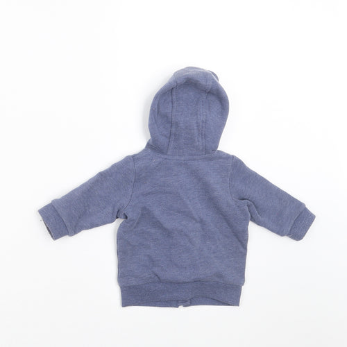 George Baby Blue   Full Zip Jumper Size 0-3 Months