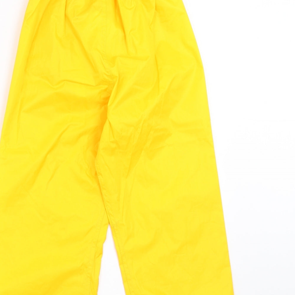 Drykids Boys Yellow   Rain Trousers Trousers Size 2 Years