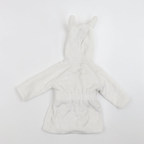 Billie Baby White Solid   Robe Size 3-6 Months