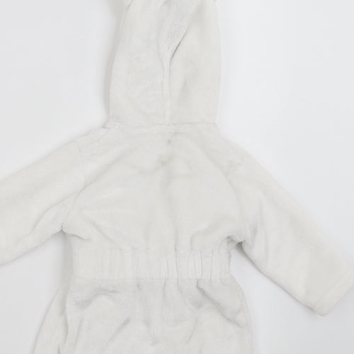 Billie Baby White Solid   Robe Size 3-6 Months