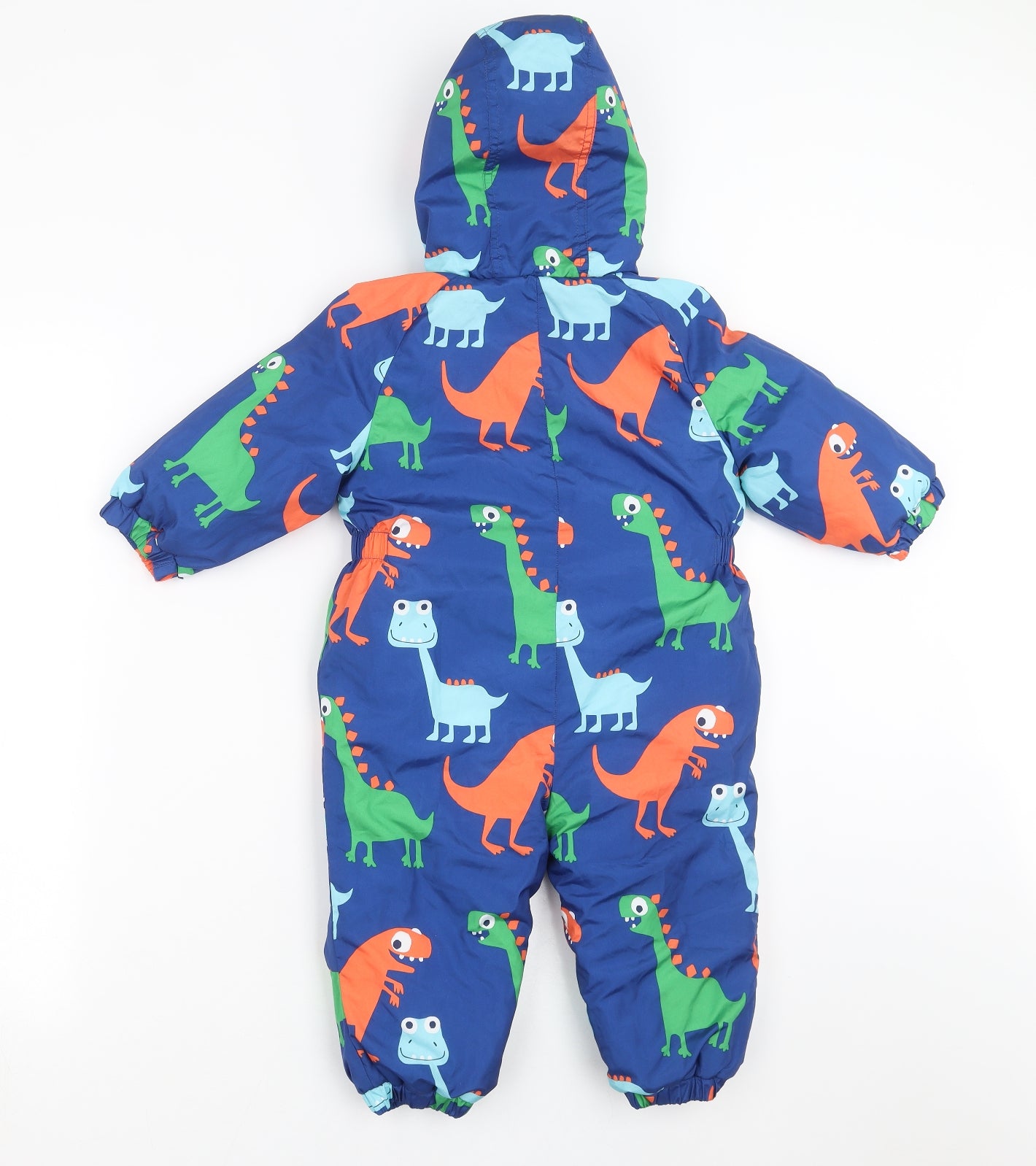 NEXT Baby Blue    Snowsuit Size 12-18 Months  - DInosaur