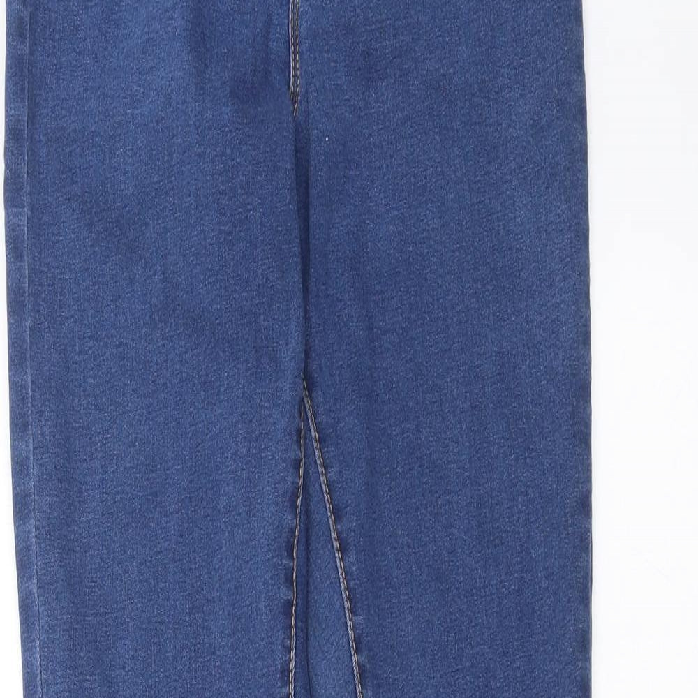 Primark Womens Blue  Denim Skinny Jeans Size 12 L30 in