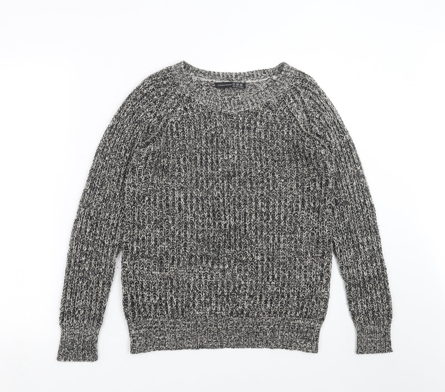 Primark Womens Black  Knit Pullover Jumper Size 6
