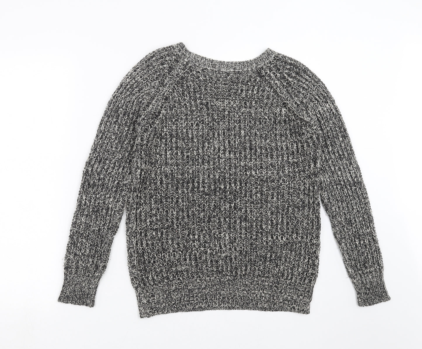 Primark Womens Black  Knit Pullover Jumper Size 6