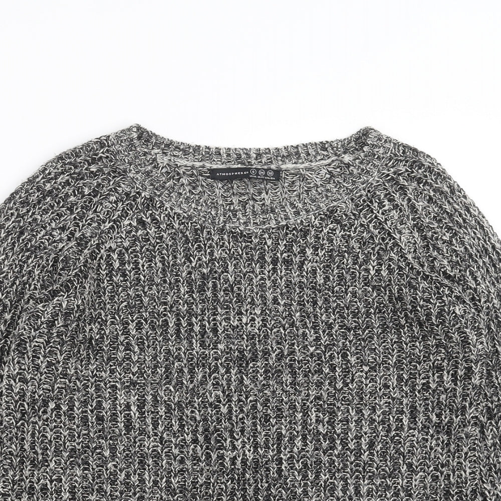 Primark Womens Black  Knit Pullover Jumper Size 6