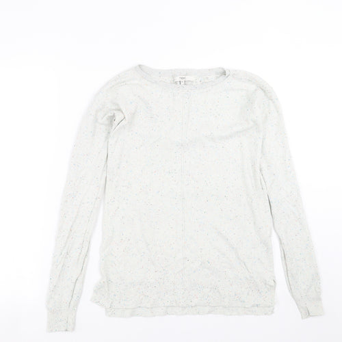 NEXT Womens Green  Knit Pullover Jumper Size 8  - dotted pattern