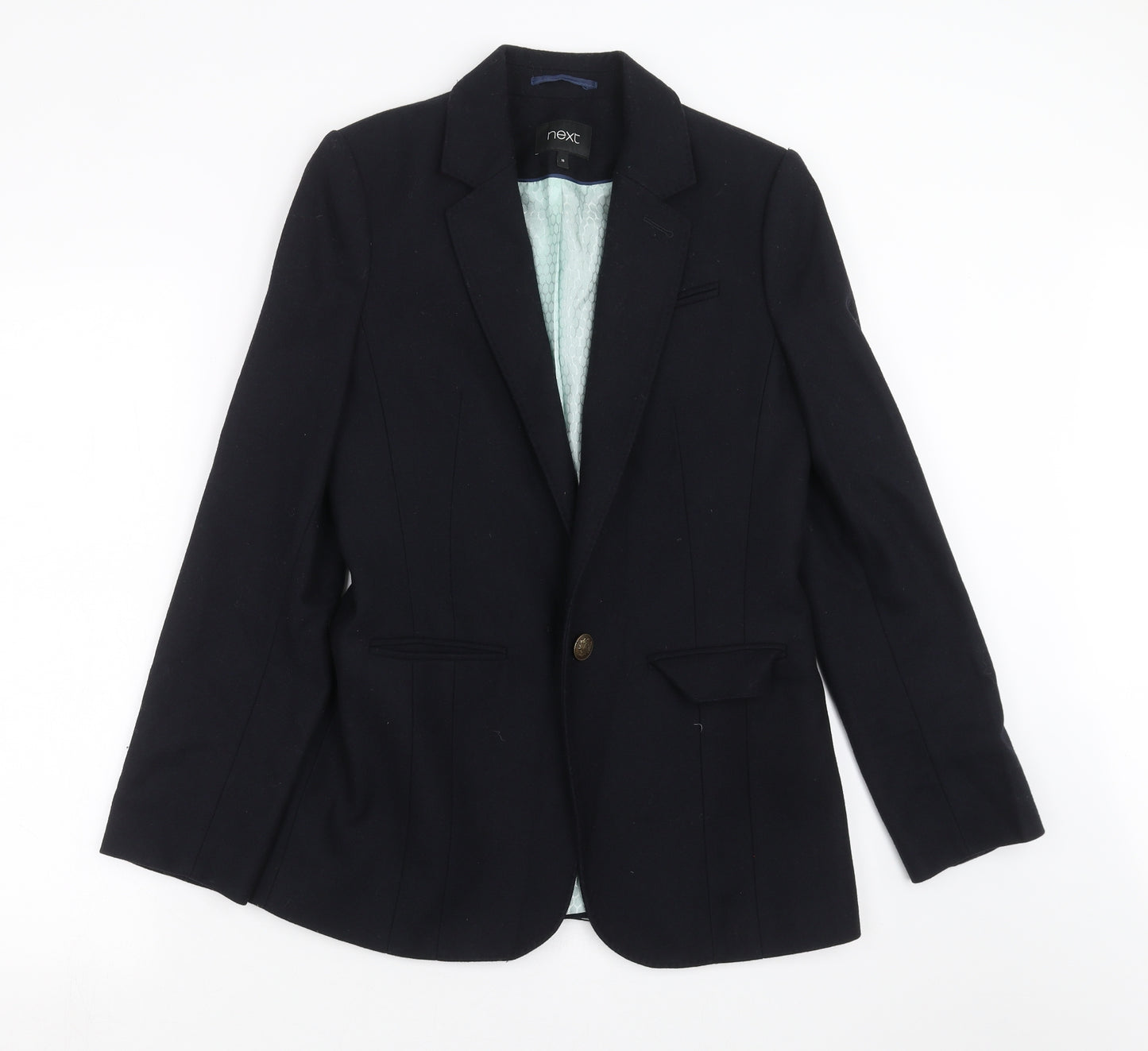 NEXT Womens Blue   Jacket Suit Jacket Size 10