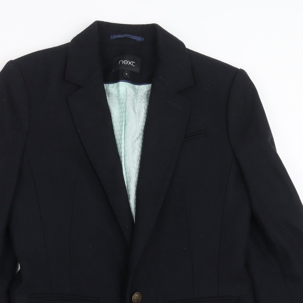 NEXT Womens Blue   Jacket Suit Jacket Size 10