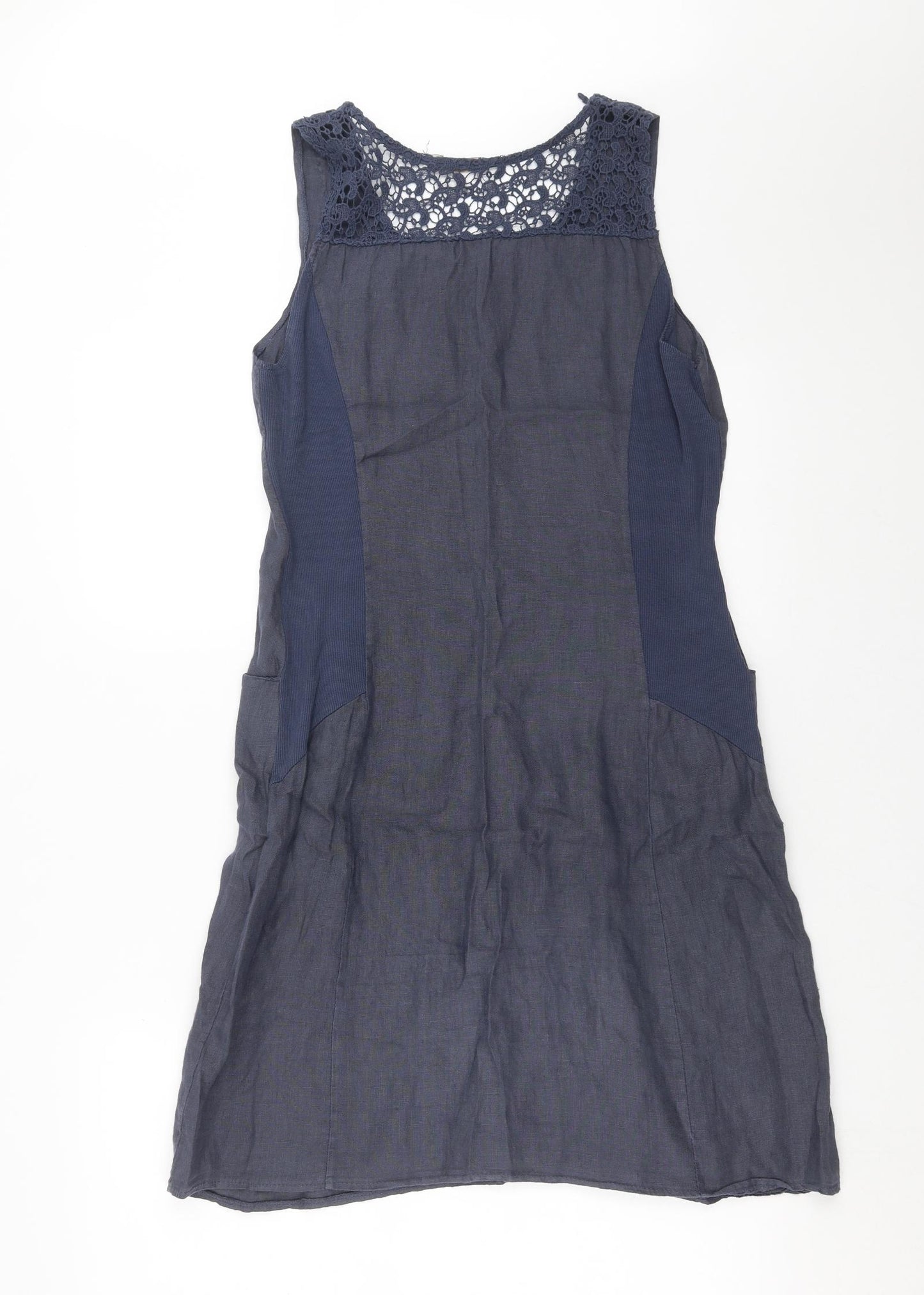 Lina Tomei Womens Blue   Shift  Size S