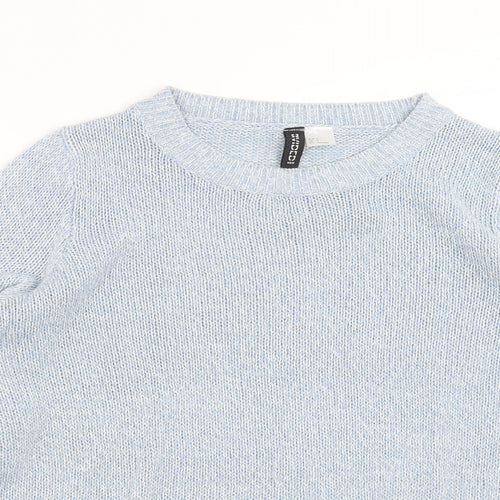 Divided by H&M Womens Blue  Knit Pullover Jumper Size S