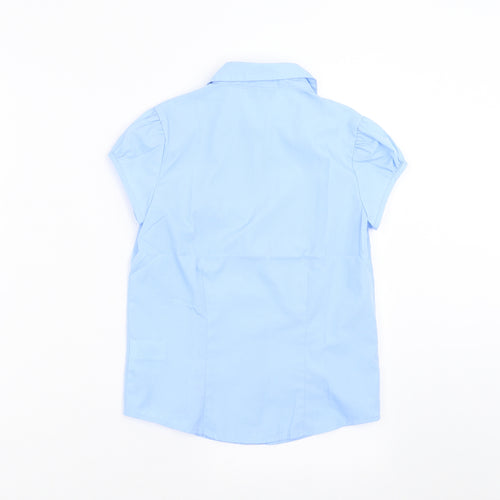NEXT Girls Blue   Basic Button-Up Size 9 Years  - school