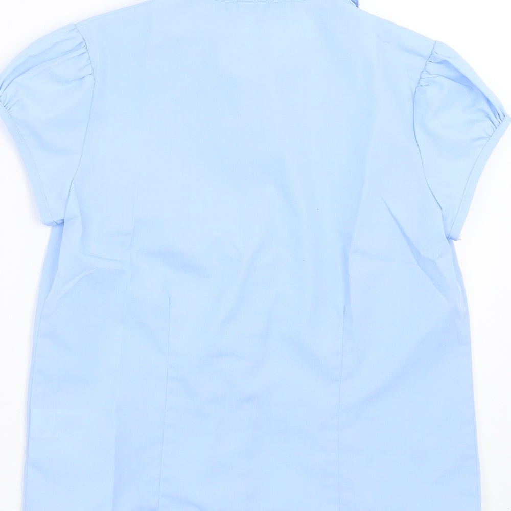 NEXT Girls Blue   Basic Button-Up Size 9 Years  - school