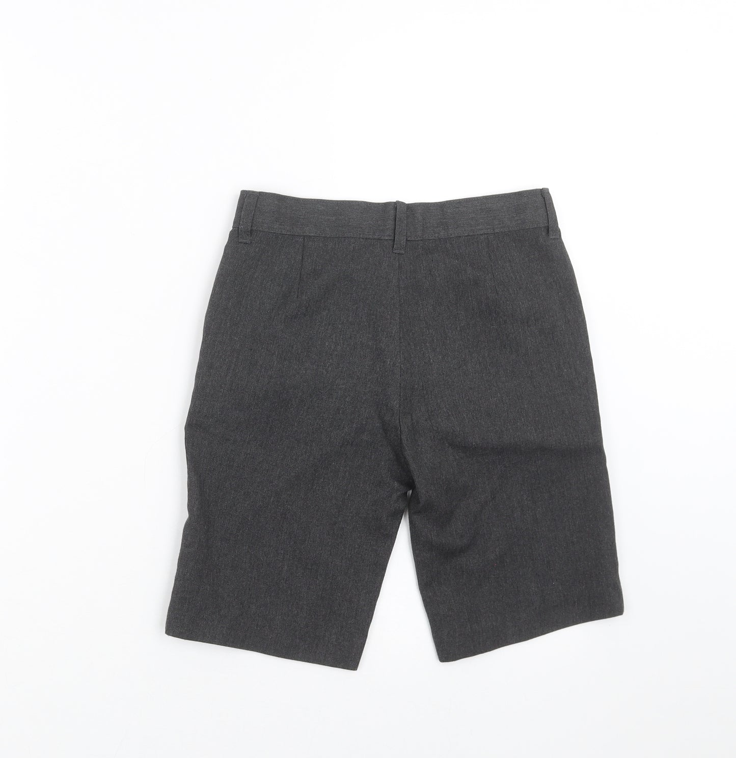 Matalan Boys Grey   Chino Shorts Size 9 Years - school