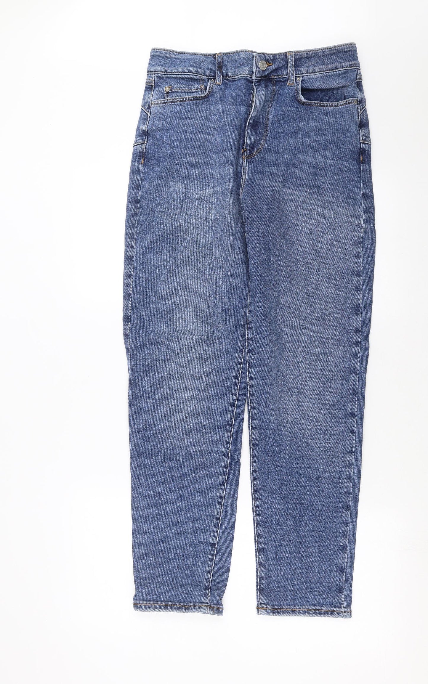 New Look Womens Blue  Denim Mom Jeans Size 12 L29 in