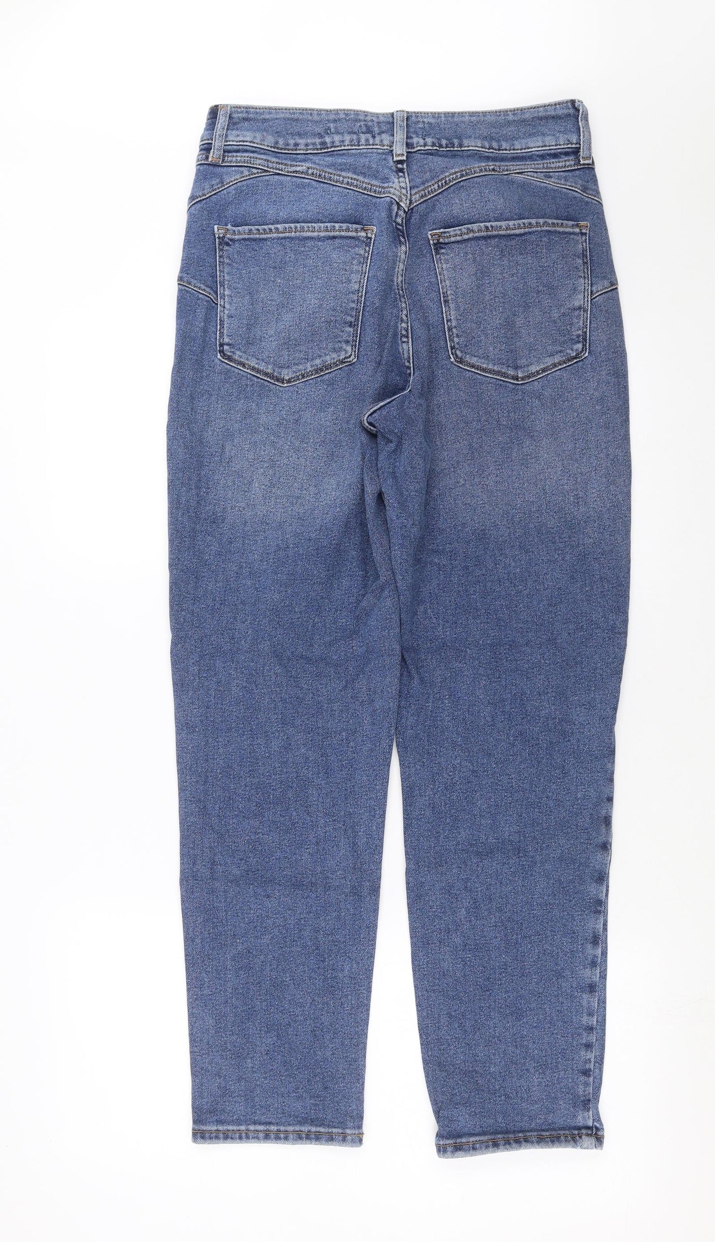 New Look Womens Blue  Denim Mom Jeans Size 12 L29 in