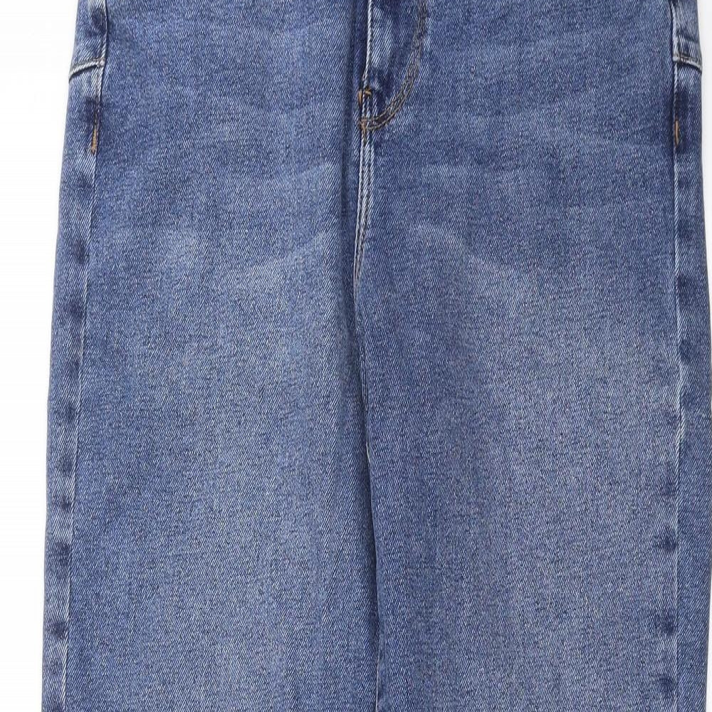 New Look Womens Blue  Denim Mom Jeans Size 12 L29 in