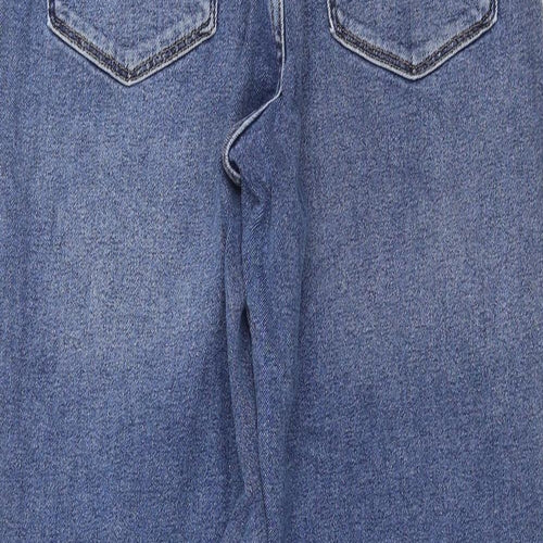 New Look Womens Blue  Denim Mom Jeans Size 12 L29 in