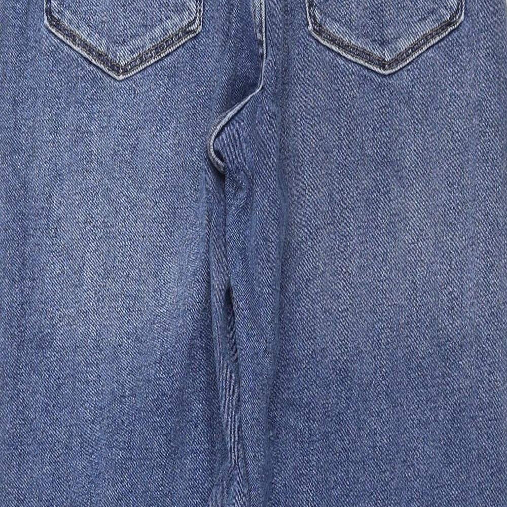 New Look Womens Blue  Denim Mom Jeans Size 12 L29 in