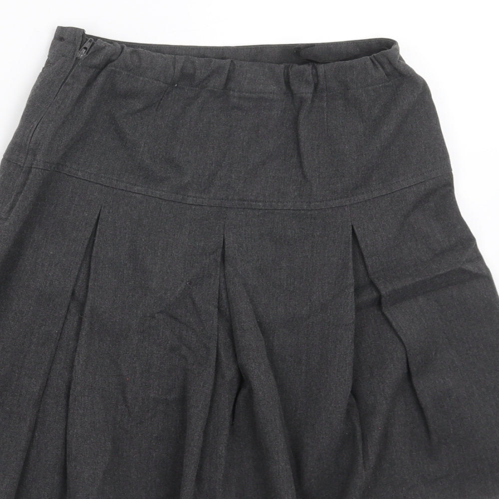 NEXT Girls Grey   A-Line Skirt Size 11 Years - school
