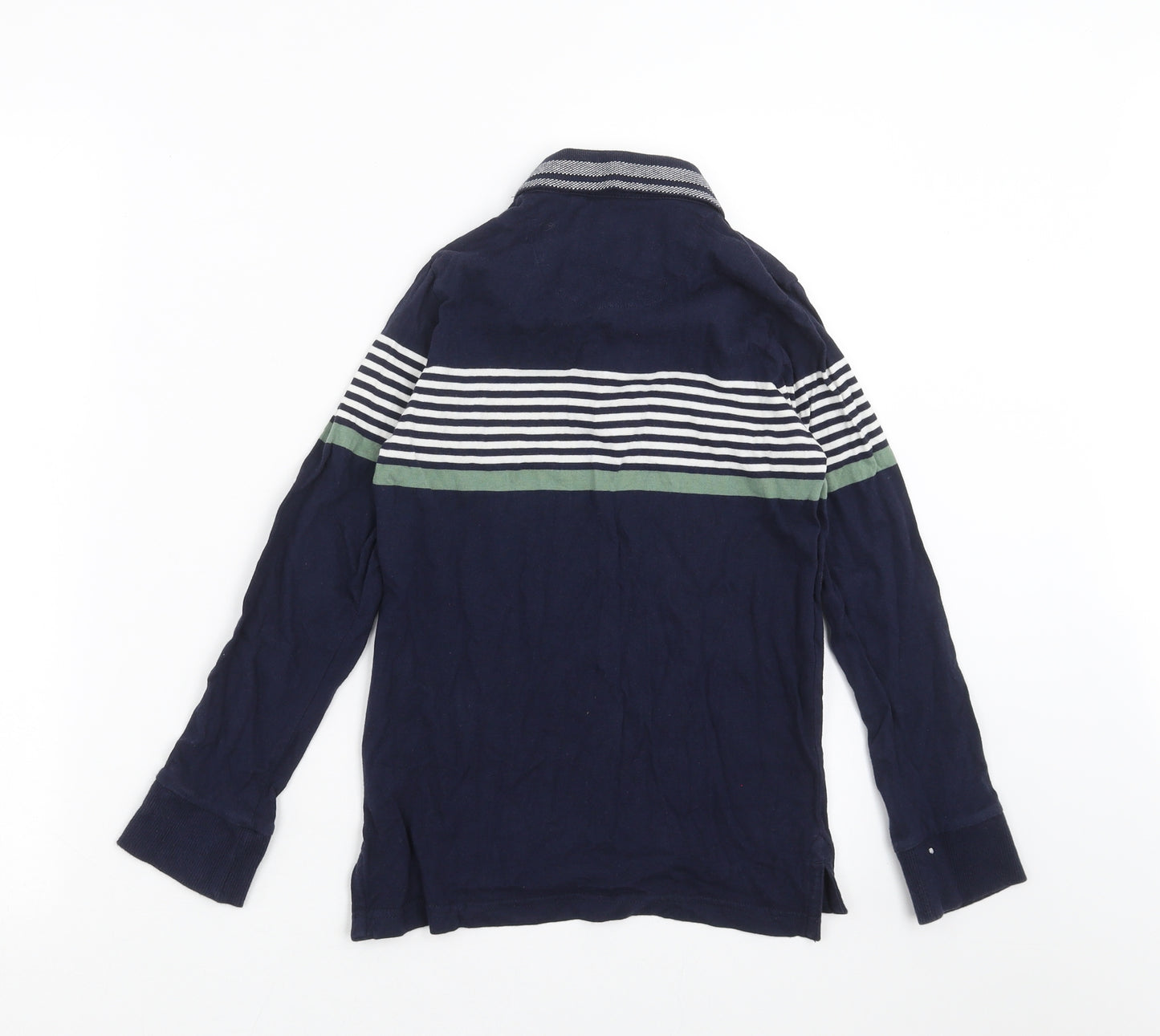 NEXT Boys Blue Striped  Basic Polo Size 9 Years