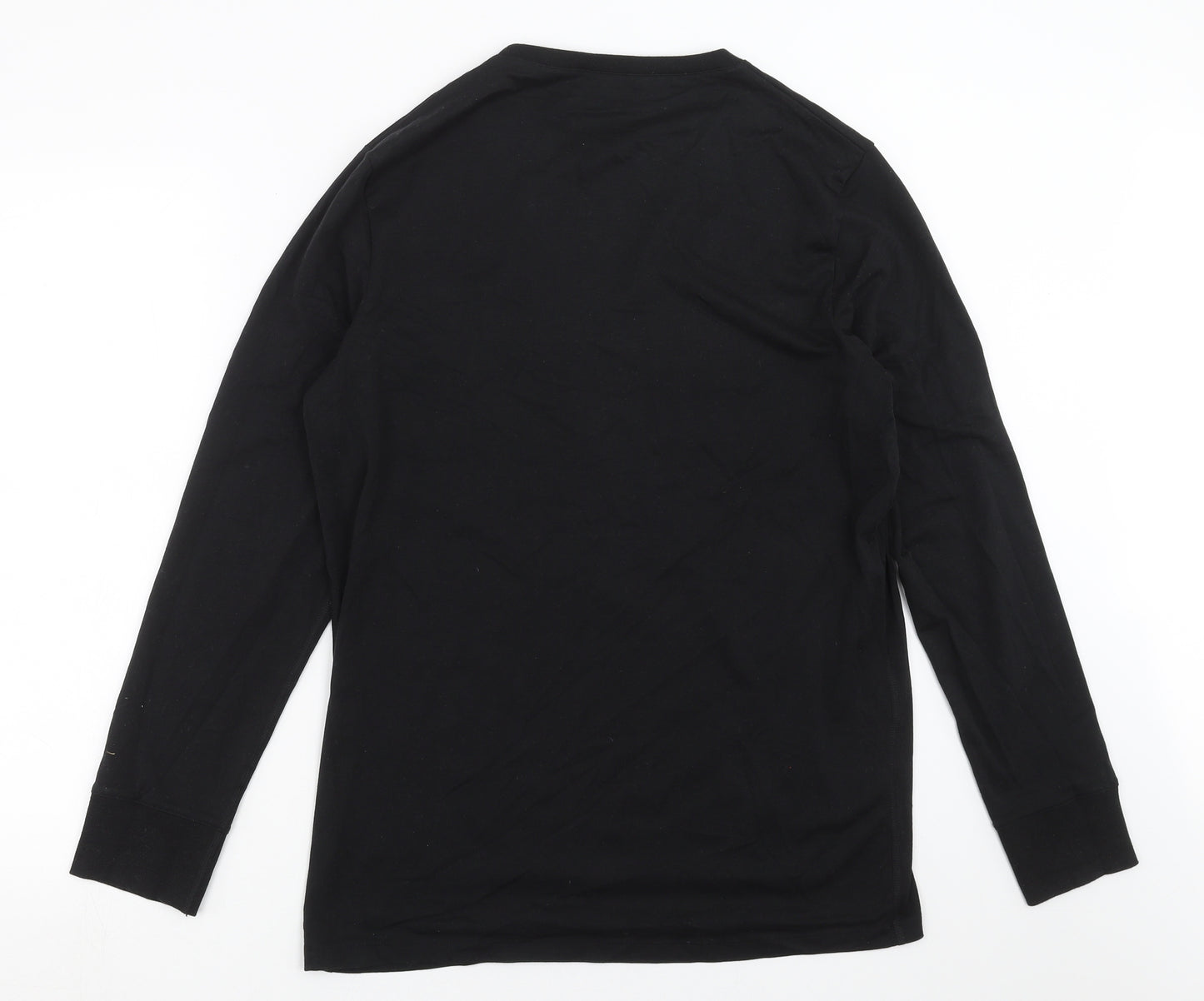 Marks and Spencer Mens Black    T-Shirt Size L  - thermal