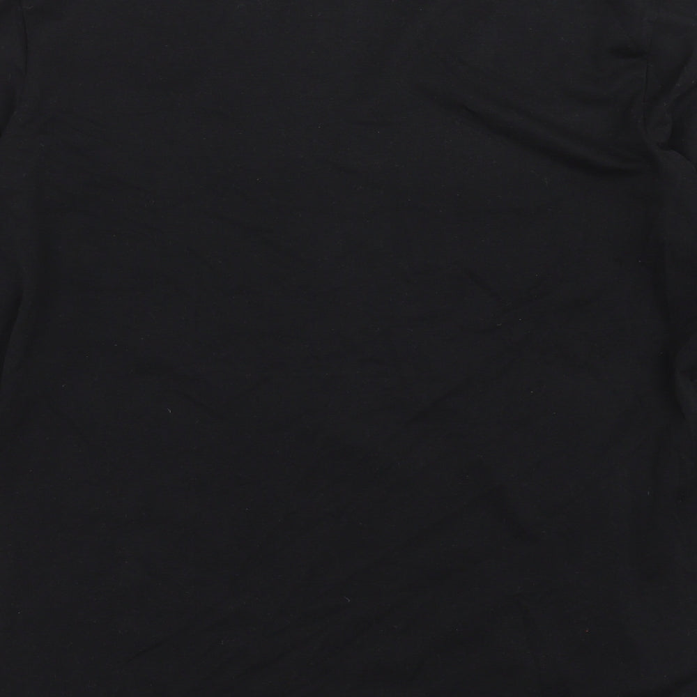 Marks and Spencer Mens Black    T-Shirt Size L  - thermal