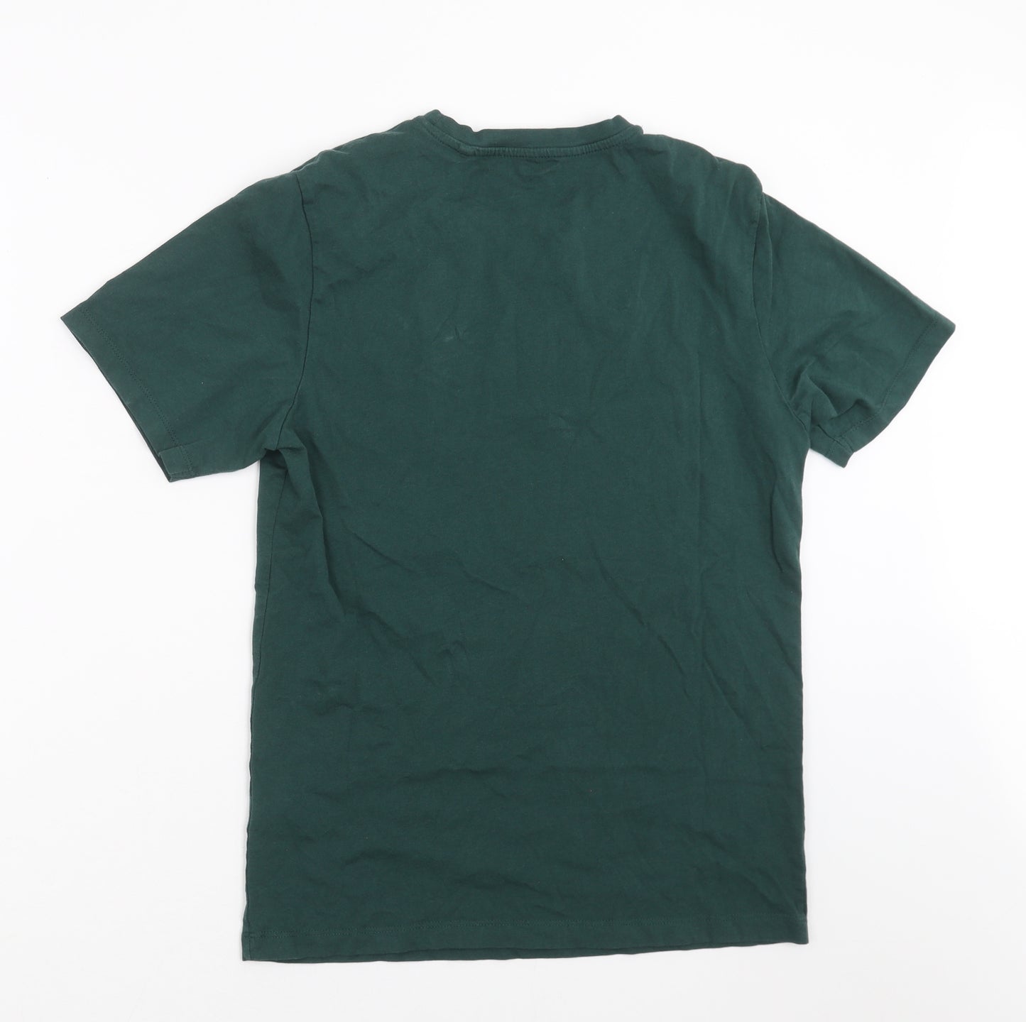 NEXT Mens Green    T-Shirt Size S  - Christmas Penguin
