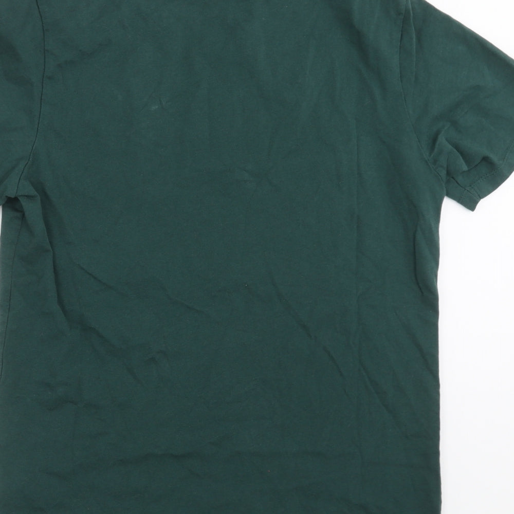 NEXT Mens Green    T-Shirt Size S  - Christmas Penguin