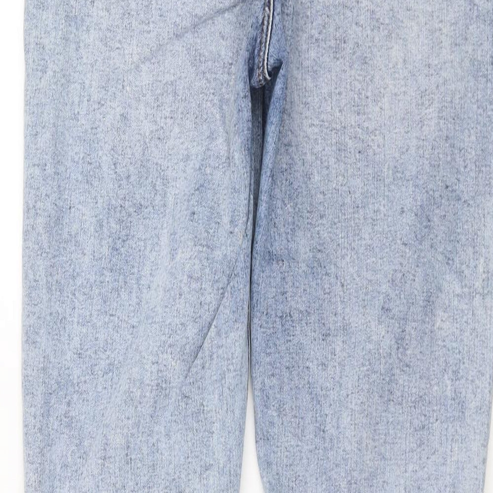 Primark Womens Blue  Denim Skinny Jeans Size 14 L29 in