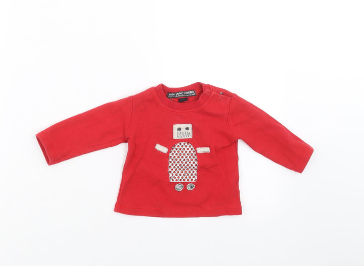 BabyBugz Girls Red   Pullover Jumper Size 3-6 Months