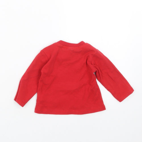 BabyBugz Girls Red   Pullover Jumper Size 3-6 Months