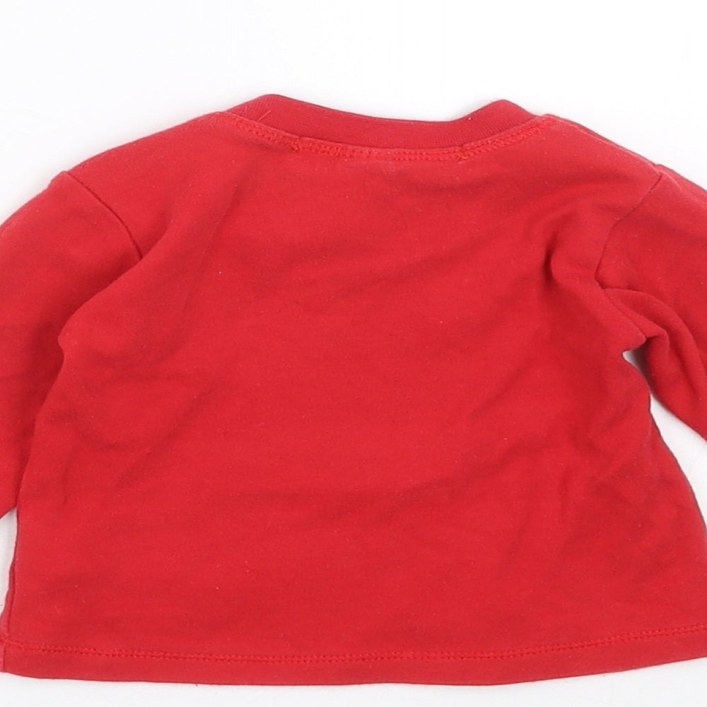 BabyBugz Girls Red   Pullover Jumper Size 3-6 Months