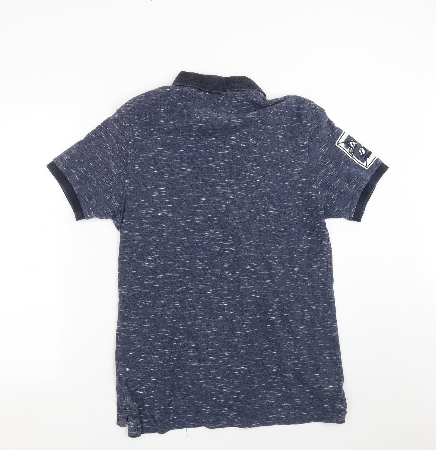 Duffer of St. George Mens Blue    Polo Size S