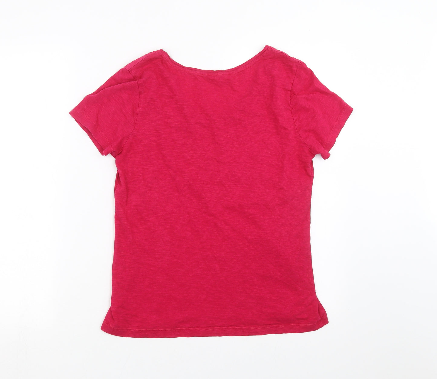 White Stuff Womens Pink   Basic T-Shirt Size 10