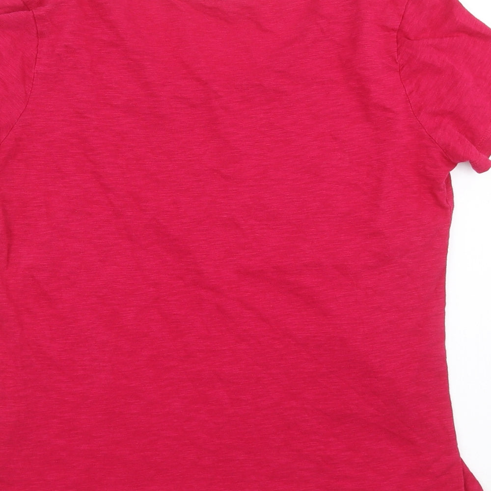White Stuff Womens Pink   Basic T-Shirt Size 10
