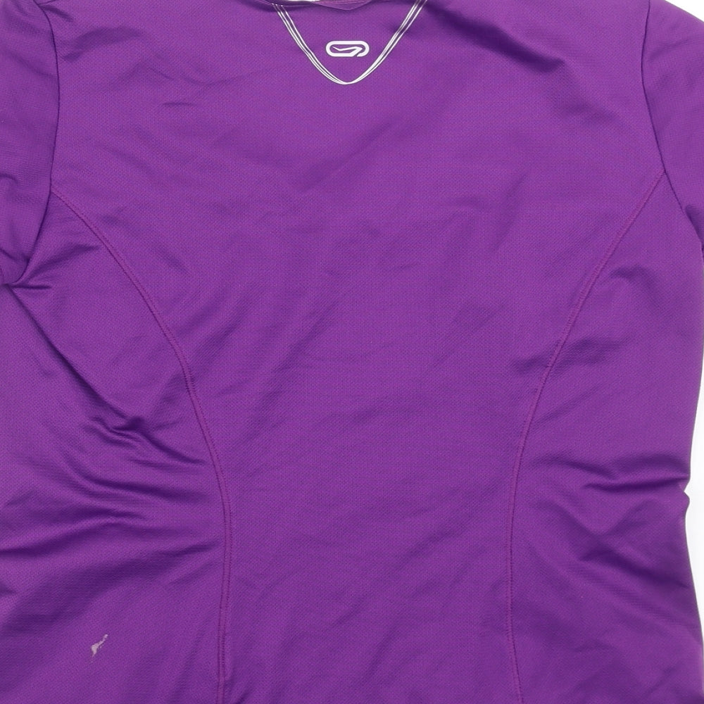 Kalenji Womens Purple   Basic T-Shirt Size XS
