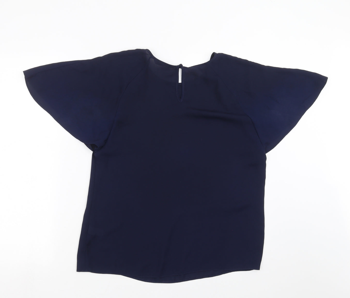 TU Womens Blue   Basic Blouse Size 12