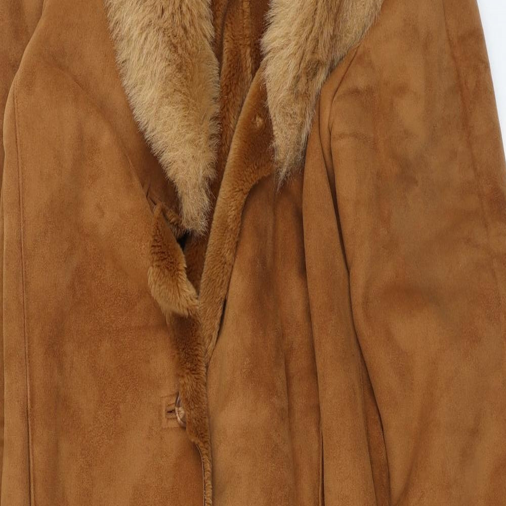 ALEX & CO Womens Beige   Jacket Coat Size 10