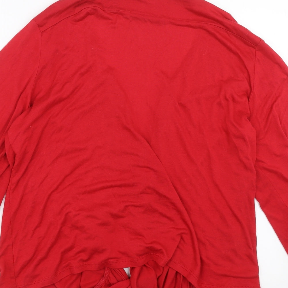 Primark Womens Red   Cardigan Jumper Size 20