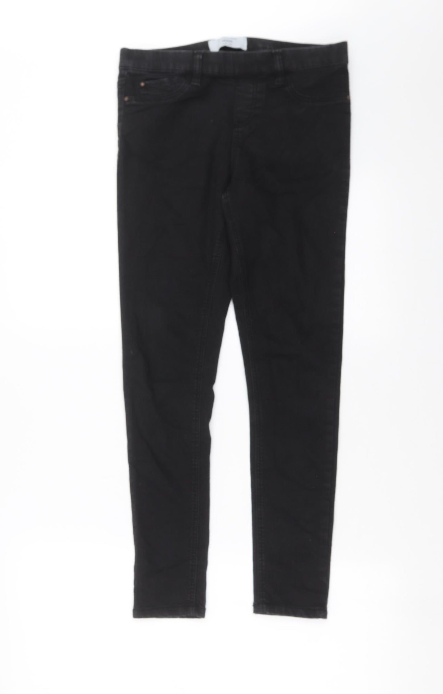 New Look Womens Black  Denim Jegging Jeans Size 10 L26 in
