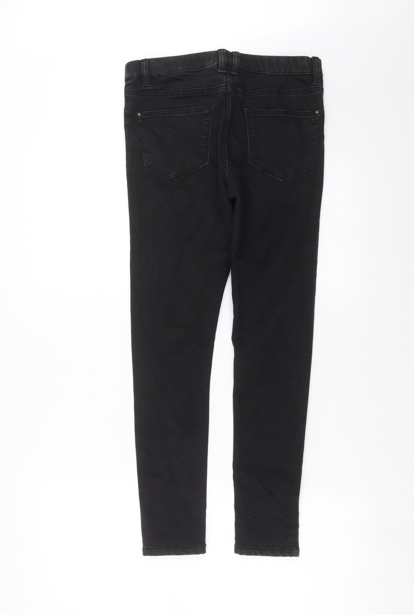 New Look Womens Black  Denim Jegging Jeans Size 10 L26 in