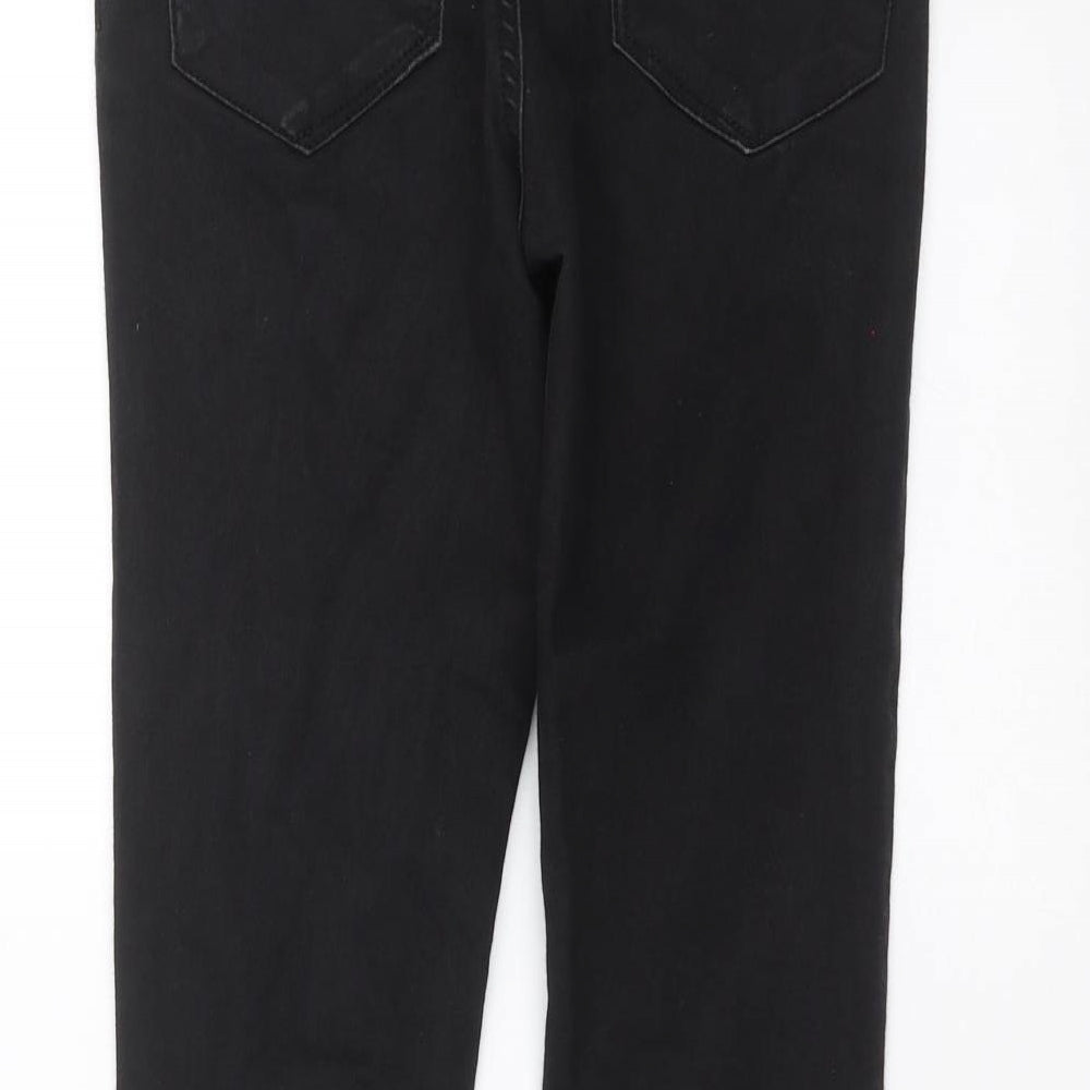 New Look Womens Black  Denim Jegging Jeans Size 10 L26 in