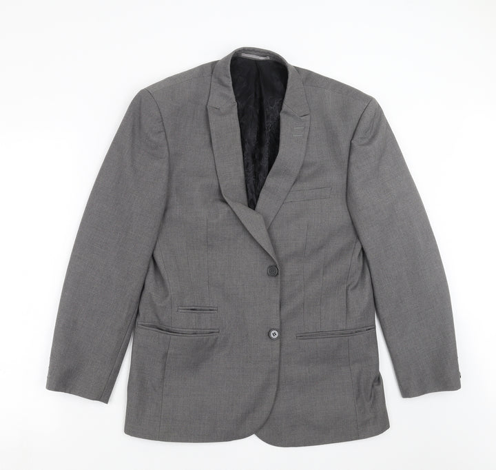 Skopes Mens Grey Jacket Suit Jacket Size 40