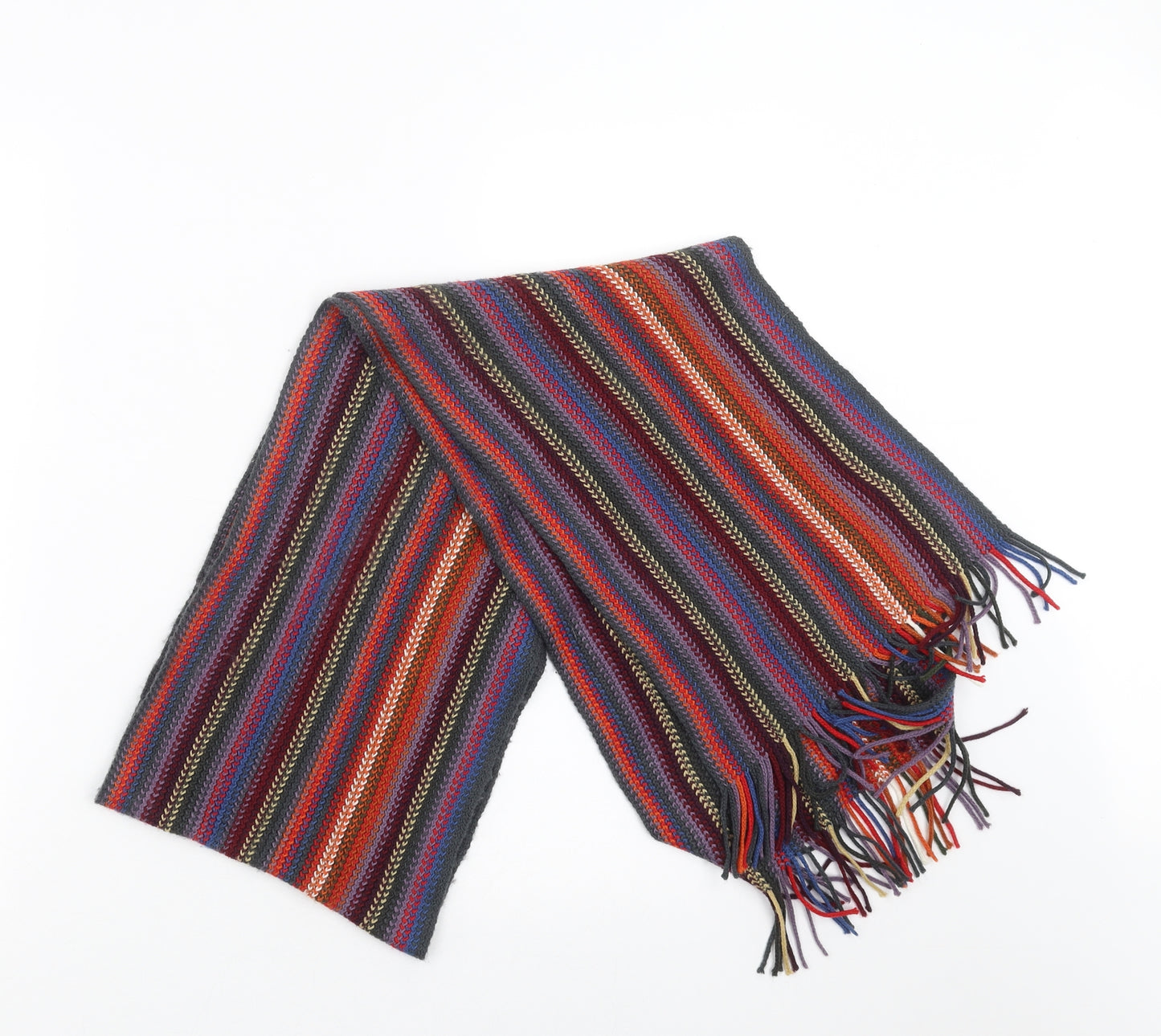 Maine New England Unisex Multicoloured Striped   Scarf