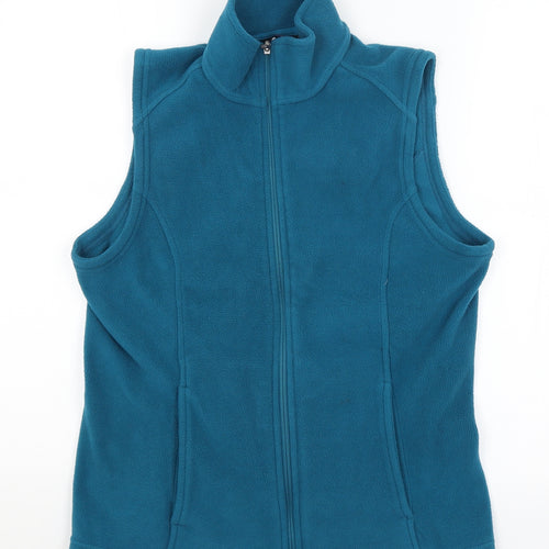 Lands End Womens Blue   Vest Jumper Size S