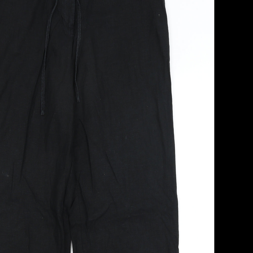 NEXT Womens Black   Trousers  Size 16 L28 in