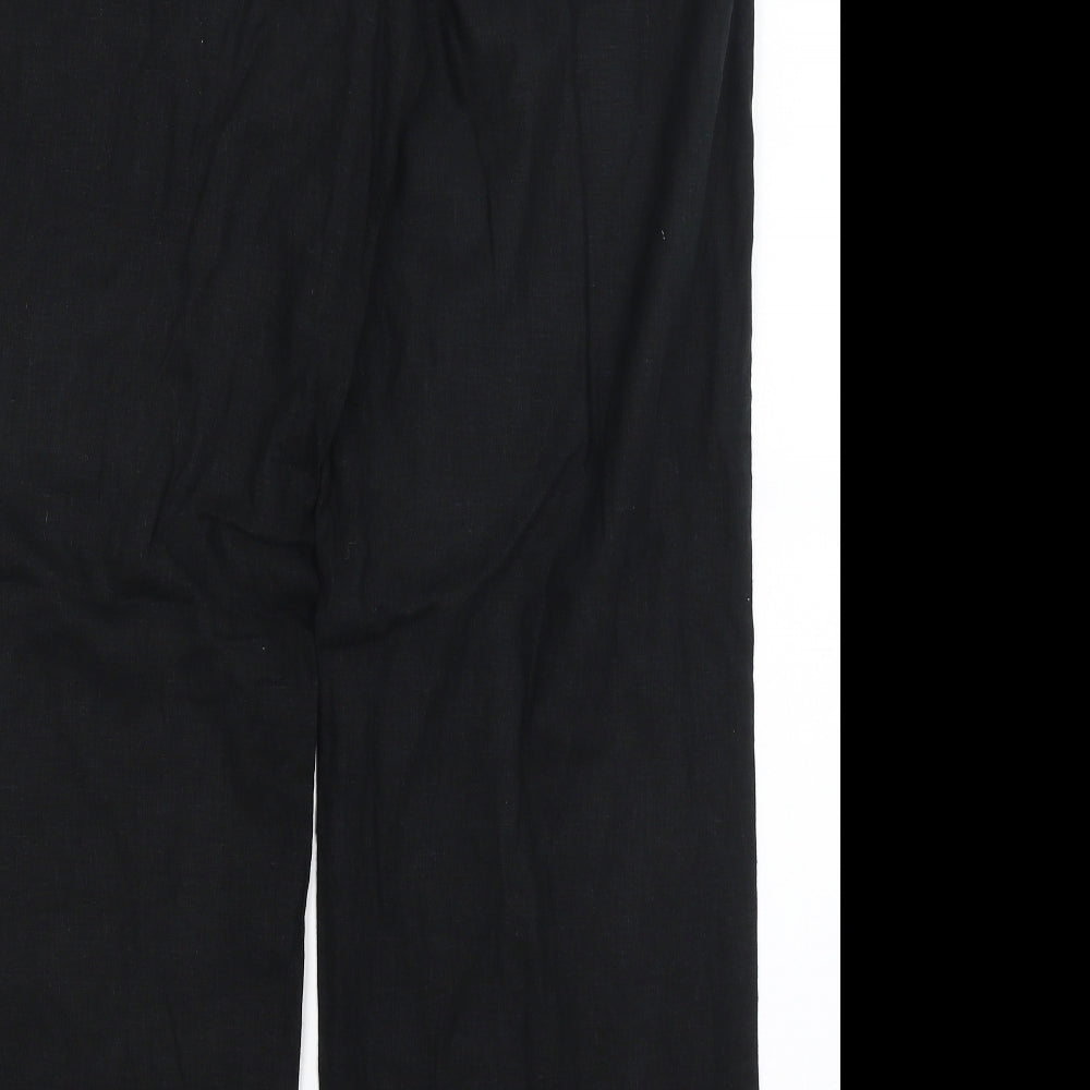 NEXT Womens Black   Trousers  Size 16 L28 in