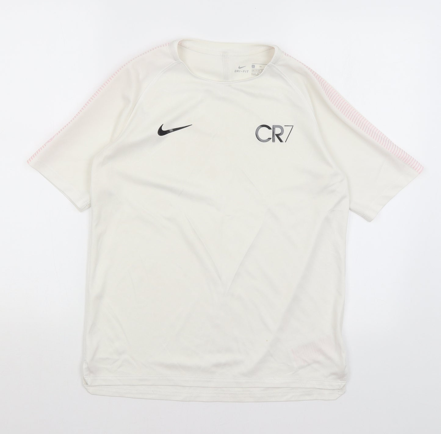 Nike Boys White   Basic T-Shirt Size 14-15 Years