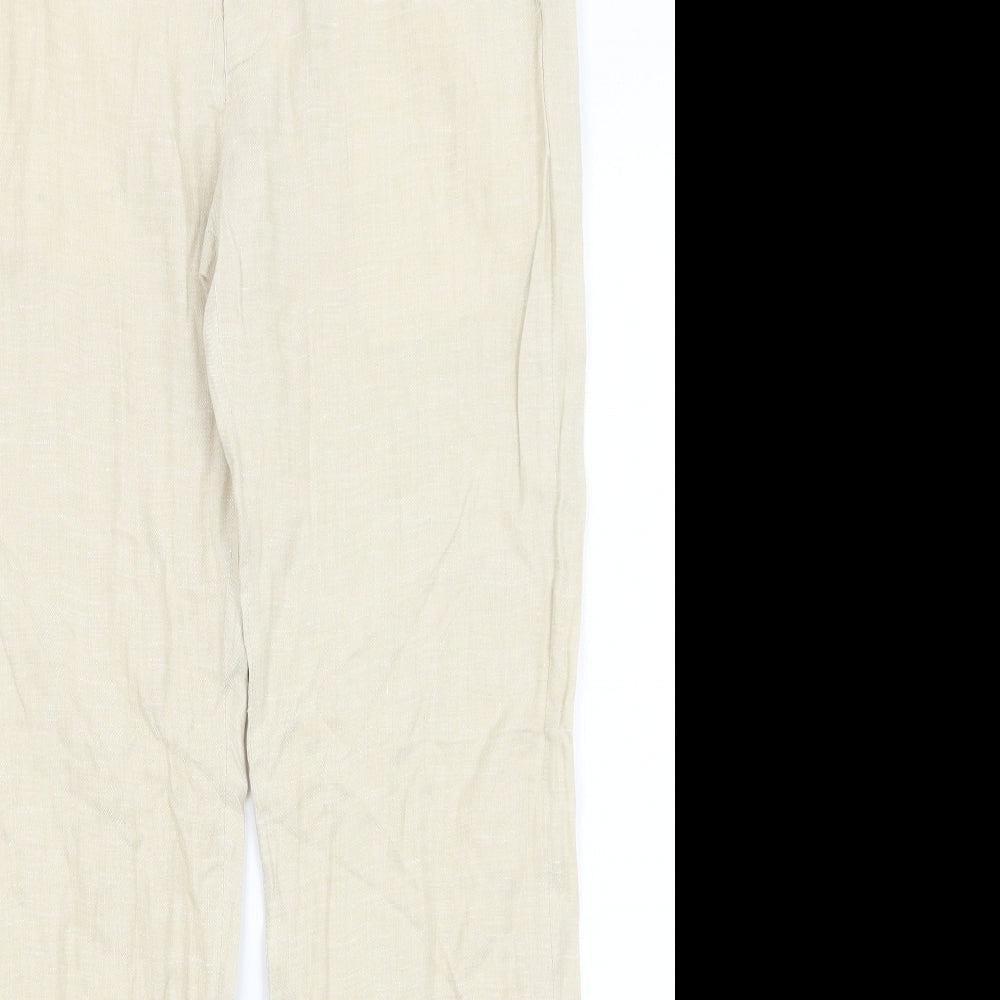 Pierre Cardin Mens Beige   Trousers  Size 32 in L27 in