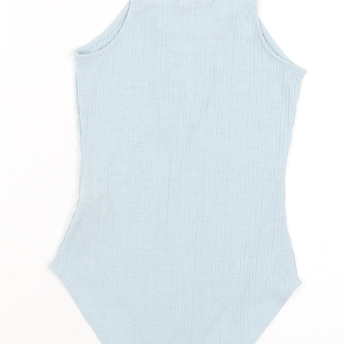 FOREVER 21 Womens Blue   Bodysuit One-Piece Size S